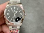 Clean Factory Rolex Explorer 124270 36MM Full 904L Black Dial