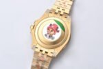 Clean Factory Rolex GMT-Master II 126718GRNR-0001 40mm Full Yellow Gold Black Dial Jubilee - Image 7