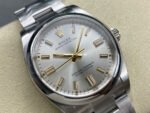 Clean Factory Rolex Oyster Perpetual 126000-0001 36mm Full 904L Silver Dial - Image 2