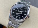 Clean Factory Rolex Oyster Perpetual 126000-0002 36mm Full 904L Black Dial - Image 3