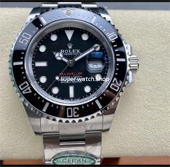 Clean-Factory-Rolex-Sea-Dweller-126600-43mm-Full-904L-Black-Dial-6.jpg Clean Factory Rolex Sea-Dweller 126600 43mm Full 904L Black Dial - Image 1