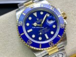 Clean Factory Rolex Submariner Date 116613LB 40mm Half Gold Blue Dial - Image 2
