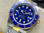 Clean Factory Rolex Submariner Date 116613LB 40mm Half Gold Blue Dial - Image 3