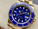 Clean Factory Rolex Submariner Date 116618LB 40mm Full Yellow Gold Blue Dial - Image 3