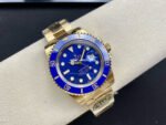 Clean Factory Rolex Submariner Date 116618LB 40mm Full Yellow Gold Blue Dial - Image 5