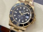 Clean Factory Rolex Submariner Date 116618LN 40mm Full Yellow Gold Black Dial - Image 3