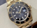 Clean Factory Rolex Submariner Date 116618LN 40mm Full Yellow Gold Black Dial - Image 2