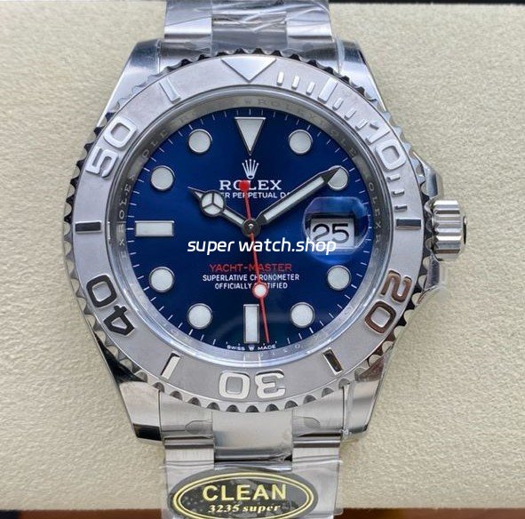 Clean-Factory-Rolex-Yacht-Master-126622-0002-40mm-904LPlatinum-Blue-Dial-5.jpg Clean Factory Rolex Yacht-Master 126622-0002 40mm 904L Platinum Blue Dial - Image 1