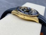 Clean Factory Rolex Yacht-Master 226658-0001 42mm Yellow Gold Oysterflex Black Dial - Image 5