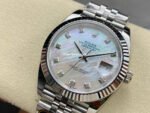 Clean factory Rolex Datejust 126334-0020 41mm Full 904L Diamond Mope Mother Of Pearl Dial Jubilee - Image 3
