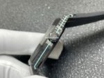 DIW Factory Audemars Piguet Royal Oak 15500 VOIDLINE Carbon Fiber Green Line Rubber Strap Black Dial - Image 6