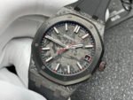 DIW Factory Audemars Piguet Royal Oak 15500 VOIDLINE Carbon Fiber Red Line Rubber Strap Black Dial - Image 4