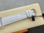 DR Factory Cartier Tank Louis Cartier Special Edition 22mm Steel White Leather Strap White Dial - Image 8
