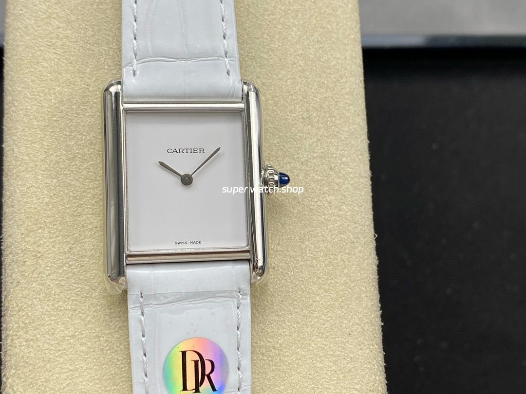 DR-Factory-Cartier-Tank-Louis-Cartier-Special-Edition-22mm-Steel-White-Leather-Strap-White-Dial-5.jpg DR Factory Cartier Tank Louis Cartier Special Edition 22mm Steel White Leather Strap White Dial - Image 1