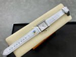 DR Factory Cartier Tank Louis Cartier Special Edition 22mm Steel White Leather Strap White Dial - Image 4