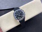 E7 Factory Patek Philippe Aquanaut 40mm 5167A-001 Rubber Strap Black Dial - Image 4