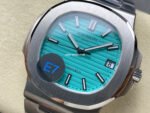 E7 Factory Patek Philippe Nautilus 57111A-018 40mm Tiffany Blue Dial - Image 3