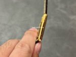 F1 Factory Cartier Tank Louis Cartier W1529756 25.5mm Yellow Gold Leather Strap Roman Numerals Silver Dial - Image 5