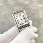 F1 Factory Cartier Tank Louis Cartier WSTA0041 25.5mm Full Steel Roman Numerals Silver Dial - Image 2