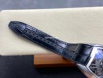 FM Factory Franck Muller Tourbillon Cintree Curvex 44mm Steel Rubber Leather Strap Tourbillon Skeleton Dial - Image 10