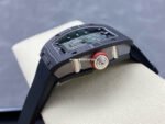 G+ Factory Richard Mille RM07 31.4mm Titanium&Carbon Fiber Black Rubber Strap Skeletonized Dial - Image 6