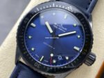 GF Factory Blancpain Fifty Fathoms Bathyscaphe 5000-0240-O52A 43mm Ceramic Textile Strap Blue Dial - Image 3