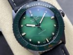 GF Factory Blancpain Fifty Fathoms Bathyscaphe 5005-0153-NABA 43mm Ceramic Textile Strap Green Dial - Image 2