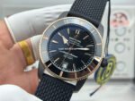 GF Factory Breitling Superocean Heritage B20 UB2010121B1S1 42mm Steel Rubber Strap Black Dial - Image 5