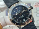 GF Factory Breitling Superocean Heritage B20 UB2010121B1S1 42mm Steel Rubber Strap Black Dial - Image 2