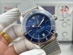 GF Factory Breitling Superocean Heritage B20 UB2010161C1A1 42mm Gold Steel Blue Dial - Image 4