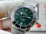 GF Factory Breitling Superocean Heritage B31 AB3111361L1A1 42mm Steel Green Dial - Image 3