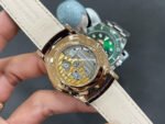 GF Factory Jaeger-LeCoultre Master Ultra Thin Réserve de Marche Q1372520 39mm Rose Gold Leather Strap Silver Dial - Image 8