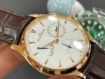 GF Factory Jaeger-LeCoultre Master Ultra Thin Réserve de Marche Q1372520 39mm Rose Gold Leather Strap Silver Dial - Image 5