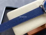 GR Factory IWC Portofino Complete Calendar 41mm Steel Leather Strap Blue Dial - Image 9