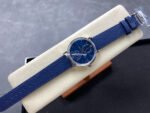GR Factory IWC Portofino Complete Calendar 41mm Steel Leather Strap Blue Dial - Image 4