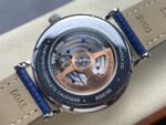 GR Factory IWC Portofino Complete Calendar 41mm Steel Leather Strap Blue Dial - Image 7