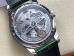 GR Factory IWC Portuguese IW358310 40mm Steel Leather Strap Arabic Numerals Green Dial - Image 7