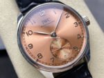 GR Factory IWC Portuguese IW358313 40mm Steel Leather Strap Arabic Numerals Bronze Dial - Image 2
