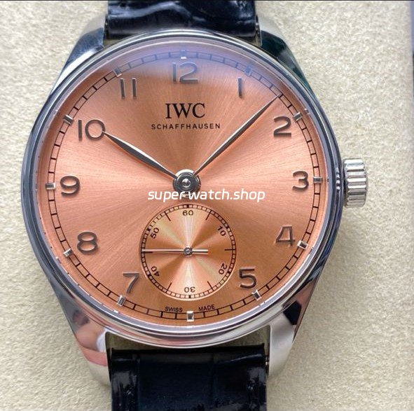GR-Factory-IWC-Portuguese-IW358313-40mm-Steel-Leather-Strap-Arabic-Numerals-Bronze-Dial-8.jpg GR Factory IWC Portuguese IW358313 40mm Steel Leather Strap Arabic Numerals Bronze Dial - Image 1
