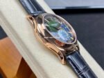 GR Factory Patek Philippe Annual Calendar 5205R-011 40mm Rose Gold Leather Strap Green Dial - Image 4