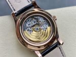 GR Factory Patek Philippe Annual Calendar 5205R-011 40mm Rose Gold Leather Strap Green Dial - Image 6