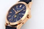 GR Factory Patek Philippe Annual Calendar 5396R-014 38mm Yellow Gold Leather Strap Blue Dial - Image 3