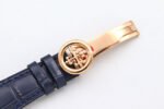 GR Factory Patek Philippe Annual Calendar 5396R-014 38mm Yellow Gold Leather Strap Blue Dial - Image 8