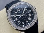 GR Factory Patek Philippe Aquanaut 5267/200A-001 38.8mm Steel Black Rubber Strap Black Dial - Image 2