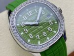 GR Factory Patek Philippe Aquanaut 5267/200A-011 38.8mm Steel Green Rubber Strap Green Dial - Image 2