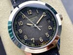 GR Factory Patek Philippe Calatrava 5226G-001 40mm White Gold Canvas Strap Arabic Numerals Black Dial - Image 2