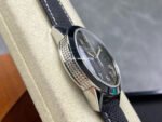 GR Factory Patek Philippe Calatrava 5226G-001 40mm White Gold Canvas Strap Arabic Numerals Black Dial - Image 5