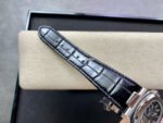 GR Factory Patek Philippe Nautilus 5712G 40mm Steel Leather Strap Grey Dial - Image 9