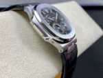 GR Factory Patek Philippe Nautilus 5712G 40mm Steel Leather Strap Grey Dial - Image 5