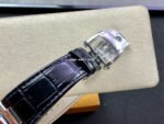 GR Factory Patek Philippe Nautilus 5712G 40mm Steel Leather Strap Grey Dial - Image 8